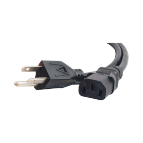 C2G 5ft (1.5m) 16 AWG Universal Power Cord (NEMA 5-15P to IEC320C13) (TAA Compliant) — Being Shipped