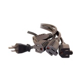 C2G 3ft (0.9m) 16 AWG 1-to-4 Power Cord Splitter (1 NEMA 5-15P to 4 NEMA 5-15R) (TAA Compliant) — Being Shipped