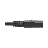 Tripp Lite  Safe-IT Antibacterial Hospital-Grade Power Cord, 5-15P to C13, 13A, 125V, 16 AWG, Black, 8ft — Being Shipped
