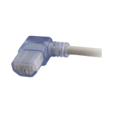 C2G 8ft (2.4m) 16 AWG Hospital Grade Power Cord (NEMA 5-15P to IEC320C13R) Gray with Clear Connectors — Being Shipped