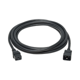 Tripp Lite Power Extension Cord, C19 to C20, Heavy-Duty, 20A, 250V, 12 AWG, 15ft. (4.6 m), Black — Being Shipped