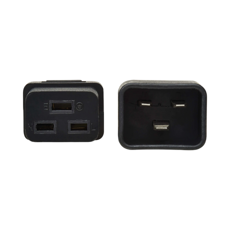 Tripp Lite Power Extension Cord, C19 to C20, Heavy-Duty, 20A, 250V, 12 AWG, 15ft. (4.6 m), Black — Being Shipped