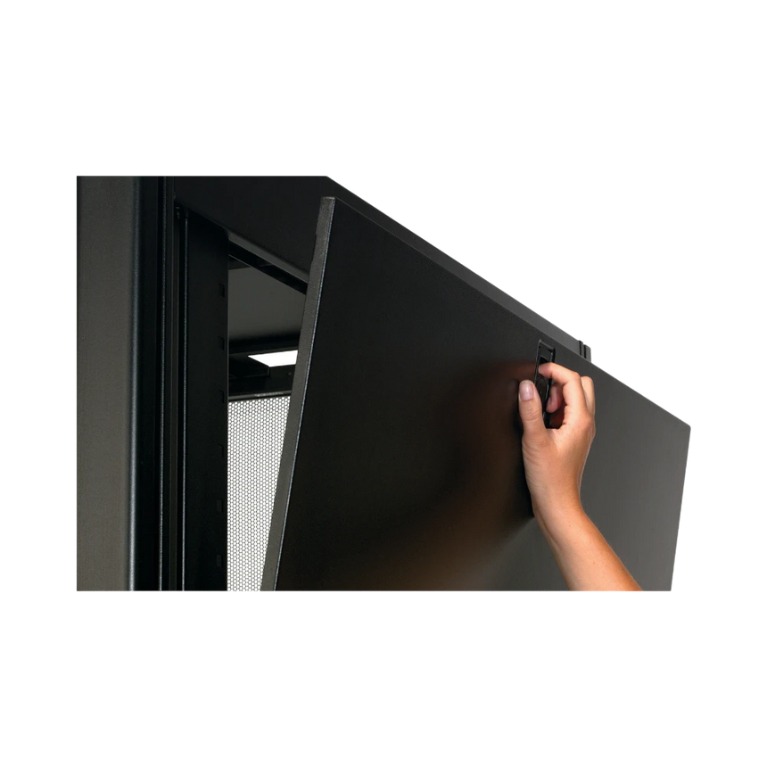 APC NetShelter SX, Server Rack Enclosure, 45U, Black, 2124H x 750W x 1200D mm — Being Shipped