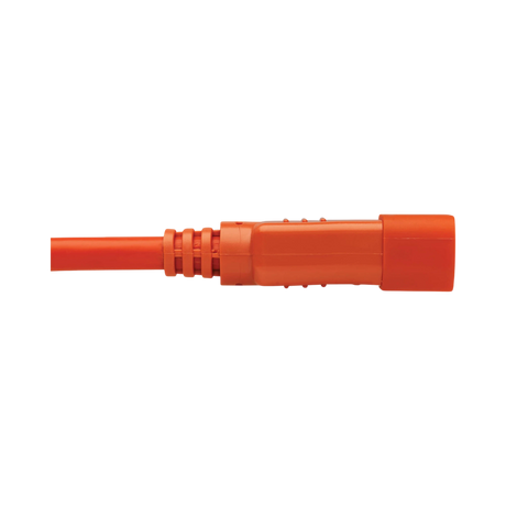 Tripp Lite Power Cord C14 to C15, Heavy-Duty, 15A, 250V, 14 AWG, 6 ft. (1.83 m), Orange — Being Shipped