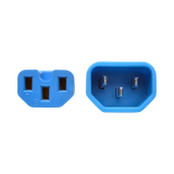 Tripp Lite Power Cord C14 to C15 Heavy-Duty, 15A, 250V, 14 AWG, 3 ft. (0.91 m), Blue — Being Shipped