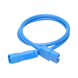 Tripp Lite Power Cord C14 to C15 Heavy-Duty, 15A, 250V, 14 AWG, 3 ft. (0.91 m), Blue — Being Shipped