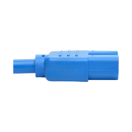 Tripp Lite Power Cord C14 to C15 Heavy-Duty, 15A, 250V, 14 AWG, 3 ft. (0.91 m), Blue — Being Shipped