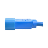 Tripp Lite Power Cord C14 to C15 Heavy-Duty, 15A, 250V, 14 AWG, 3 ft. (0.91 m), Blue — Being Shipped