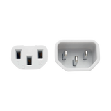 Tripp Lite Heavy-Duty PDU Power Cord, C13 to C14, 15A, 250V, 14 AWG, 6 ft. (1.83 m), White — Being Shipped