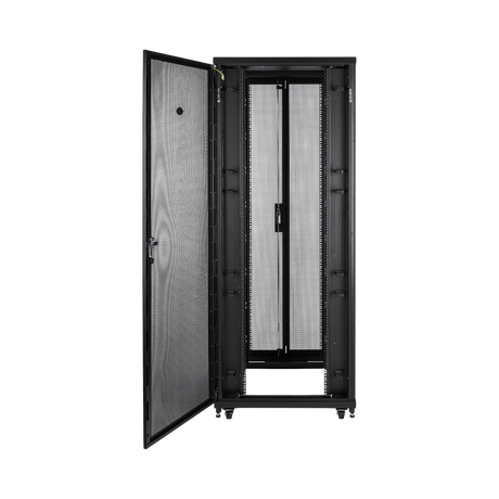 APC NetShelter SV 42U 800mm Wide x 1200mm Deep Enclosure with Sides Black — Being Shipped