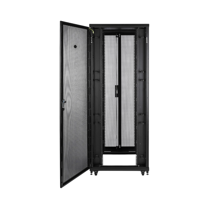APC NetShelter SV 42U 800mm Wide x 1200mm Deep Enclosure with Sides Black — Being Shipped