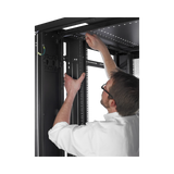 APC NetShelter SV 42U 800mm Wide x 1200mm Deep Enclosure with Sides Black — Being Shipped