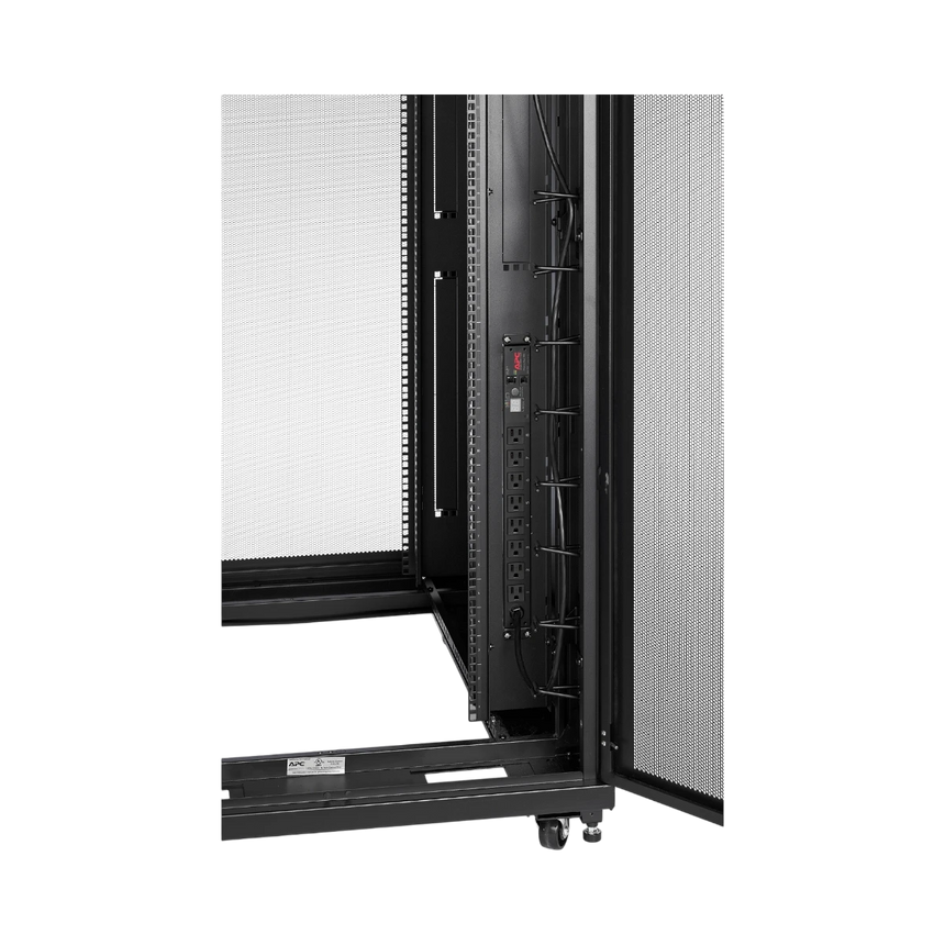 APC NetShelter SV 42U 800mm Wide x 1200mm Deep Enclosure with Sides Black — Being Shipped