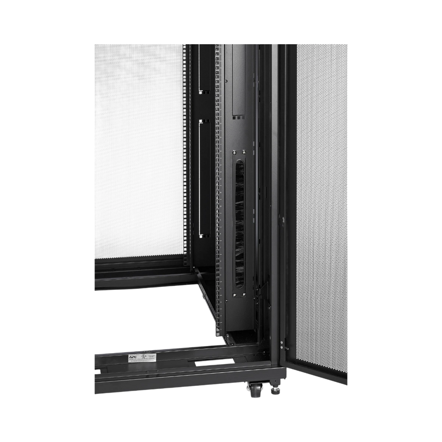 APC NetShelter SV 42U 800mm Wide x 1200mm Deep Enclosure with Sides Black — Being Shipped
