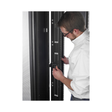 APC NetShelter SV 42U 800mm Wide x 1200mm Deep Enclosure with Sides Black — Being Shipped