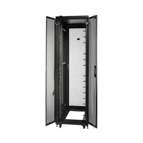APC NetShelter SV 42U 600mm Wide x 1060mm Deep Enclosure with Sides Black — Being Shipped
