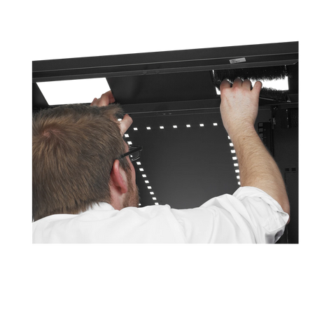 APC NetShelter SV 42U 600mm Wide x 1060mm Deep Enclosure with Sides Black — Being Shipped