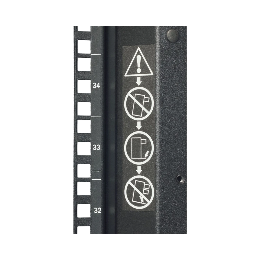 APC NetShelter SX, Server Rack Enclosure, 42U, Black, 1991H x 600W x 1070D mm — Being Shipped