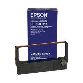 Epson ERC-23BR Black/Red Fabric Ribbon Cartridge for M-260 Series — Being Shipped