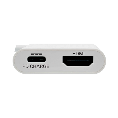 Tripp Lite USB-C to HDMI Adapter with PD Charging, HDCP, White — Being Shipped
