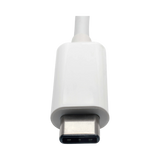 Tripp Lite USB-C to HDMI Adapter with PD Charging, HDCP, White — Being Shipped