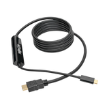 Tripp Lite USB-C to HDMI Active Adapter Cable (M/M), 4K, Black, 6 ft. (1.8 m) — Being Shipped