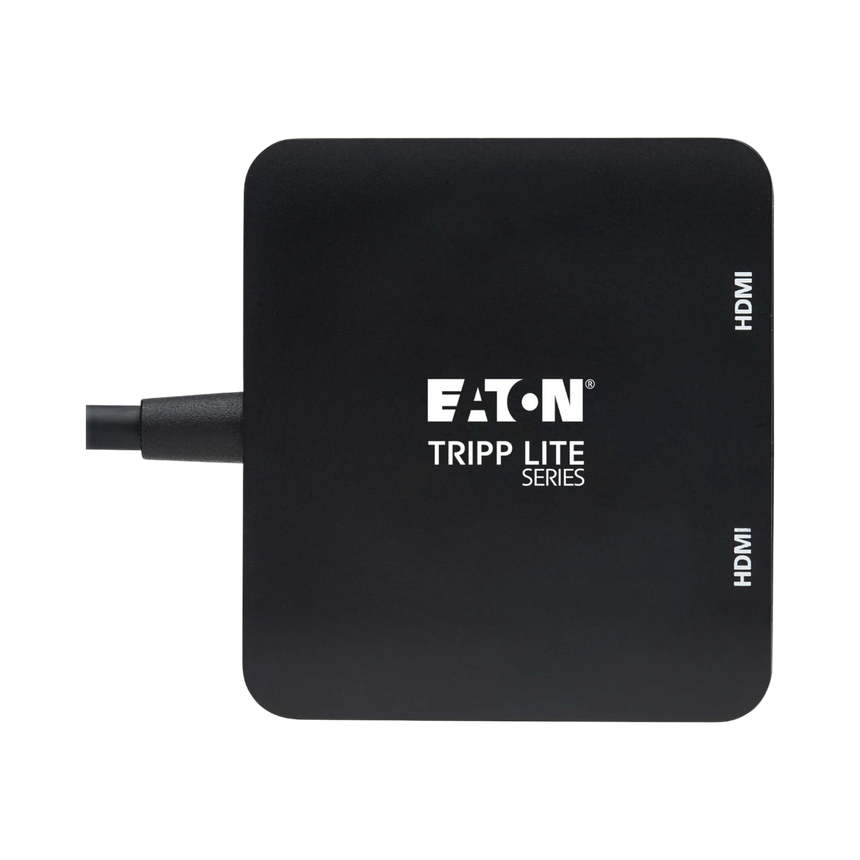 Tripp Lite USB-C Adapter, Dual Display, 4K 60 Hz HDMI, HDR, 4:4:4, HDCP 2.2, DP 1.4 Alt Mode, Black — Being Shipped