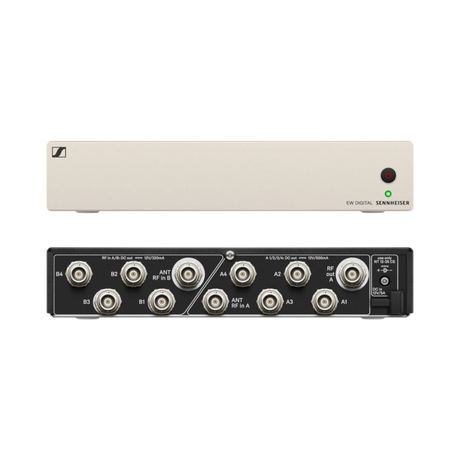 Sennheiser EW-D ASA 4-Way Active Antenna Splitter with DC Distribution for EW-D Wireless Systems — Being Shipped