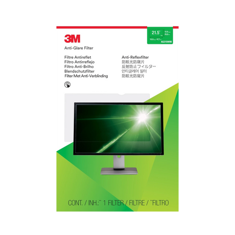 3M Anti-Glare Filter for 21.5" Widescreen Monitor — Being Shipped