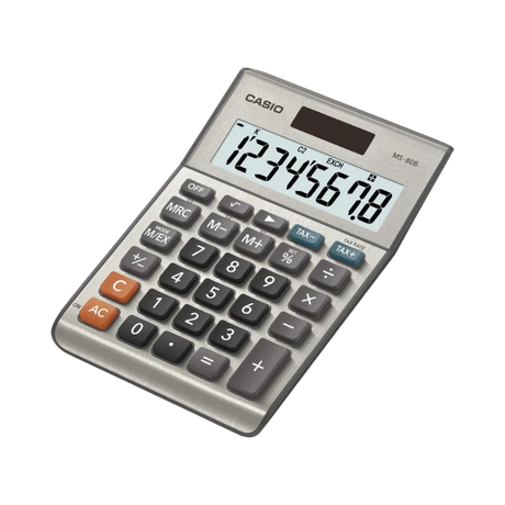 Casio 8-Digit Display & Solar Power Desktop Calculator — Being Shipped