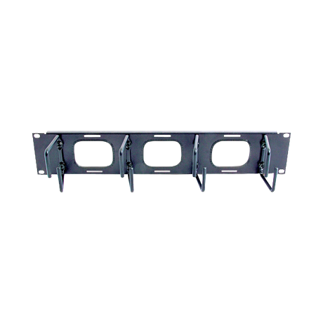 APC 2U Horizontal Cable Organizer 2U with Pass-Through Holes — Being Shipped