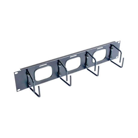 APC 2U Horizontal Cable Organizer 2U with Pass-Through Holes — Being Shipped