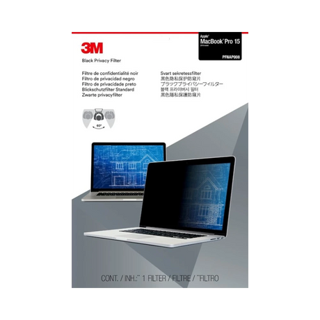 3M Privacy Filter for Apple MacBook Pro 15" (2016 model or newer) with COMPLY Attachment System — Being Shipped