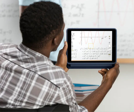 Logitech Rugged Combo 3 Touch Keyboard with Trackpad for iPad (7th/8th/9th Generation, Blue) — Being Shipped