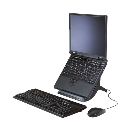 3M LX550 Vertical Notebook Riser (Black & Silver) — Being Shipped