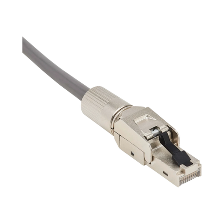 Tripp Lite Cat8 STP Class 1 Field-Termination Plug, 568A/568B, TAA — Being Shipped