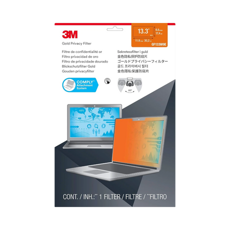 3M Gold Privacy Filter for 13.3" Widescreen Laptops — Being Shipped