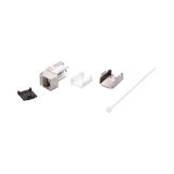 C2G 90° Cat6 RJ45 UTP Shielded Keystone Jack (Silver) — Being Shipped