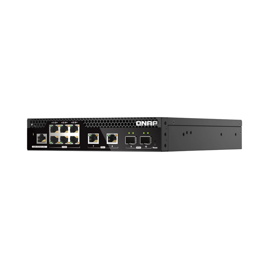 QNAP QSW-M2106R-2S2T 10-Port 2.5Gb & 10Gb Managed Network Switch — Being Shipped