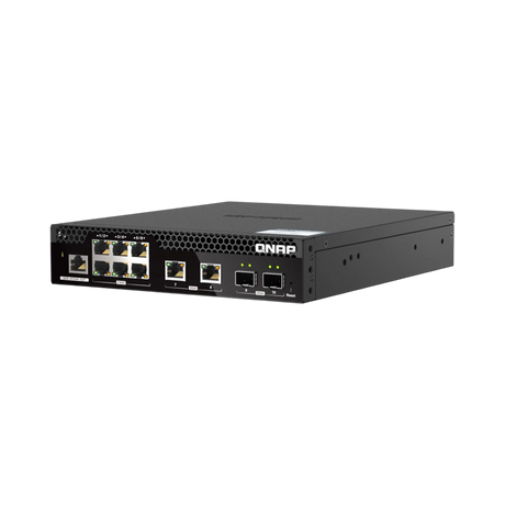 QNAP QSW-M2106R-2S2T 10-Port 2.5Gb & 10Gb Managed Network Switch — Being Shipped