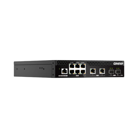 QNAP QSW-M2106R-2S2T 10-Port 2.5Gb & 10Gb Managed Network Switch — Being Shipped