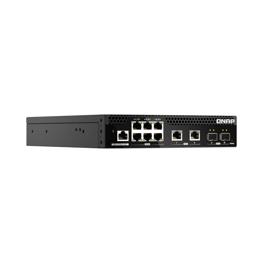 QNAP QSW-M2106R-2S2T 10-Port 2.5Gb & 10Gb Managed Network Switch — Being Shipped