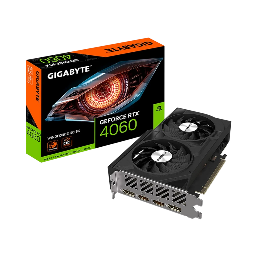 Gigabyte GeForce RTX 4060 WINDFORCE OC Graphics Card — Being Shipped