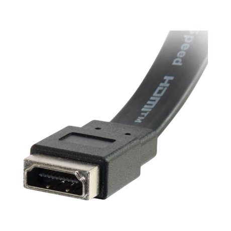 C2G HDMI Pass Through Decorative Wall Plate (White) — Being Shipped