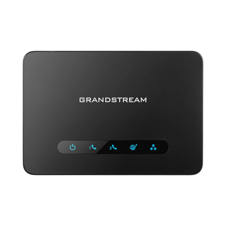 Grandstream HT812 2-Port Analog Telephone Adapter with Gigabit NAT Router — Being Shipped