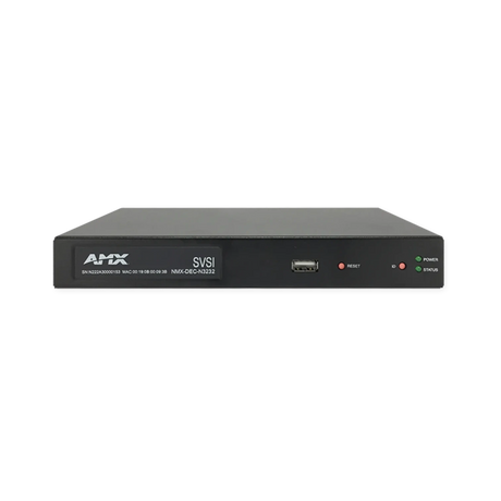 AMX NMX-DEC-N3232 H.264 Video Over IP Decoder PoE HDMI — Being Shipped