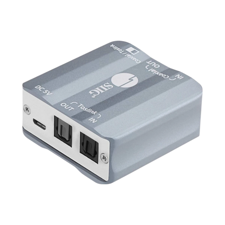 SIIG Bi-Directional 192KHz Toslink Coaxial Audio Converter — Being Shipped