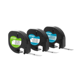 DYMO LetraTag 1/2"x13' Label Tape Variety Pack (3-Pack) — Being Shipped