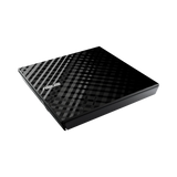 ASUS SDRW-08D2S-U/B 8X Slim External DVD+RW Optical Drive (Black) — Being Shipped