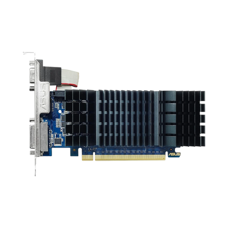 ASUS GeForce GT 730 2GB GDDR5 Low Profile Graphic Card for Silent HTPC build (with I/O port brackets) — Being Shipped
